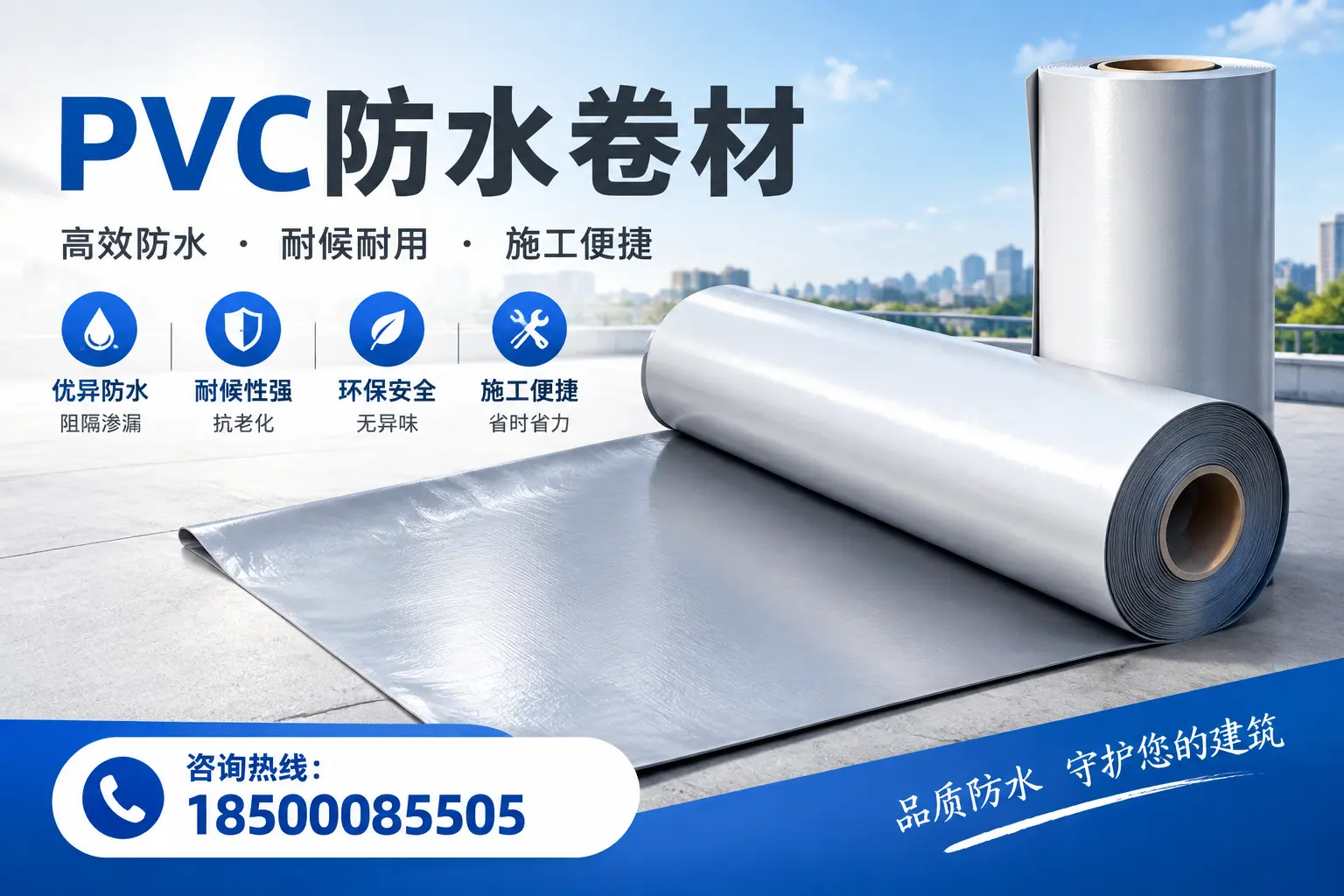 对比不同品牌PVC防水卷材的性价比,帮助宜宾用户选择